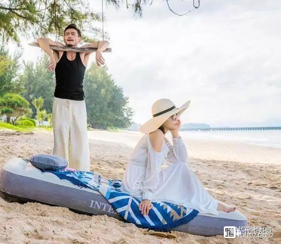 《欢乐颂2》刘涛穿沙滩裙玩性感诱惑，你被美到了吗？