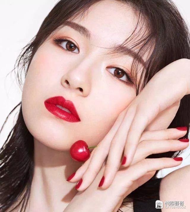 女星的樱桃妆造型谁最美？杨颖第八，杨幂第五，迪丽热巴排第几？