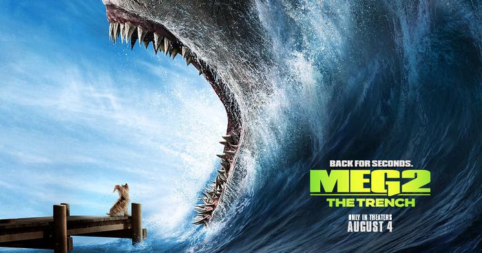 《巨齿鲨2》发布新预告 北美预售开启
