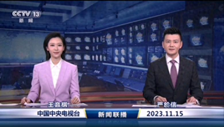 33岁主持新闻联播，撞脸宁泽涛，迎娶美娇妻家庭美满
