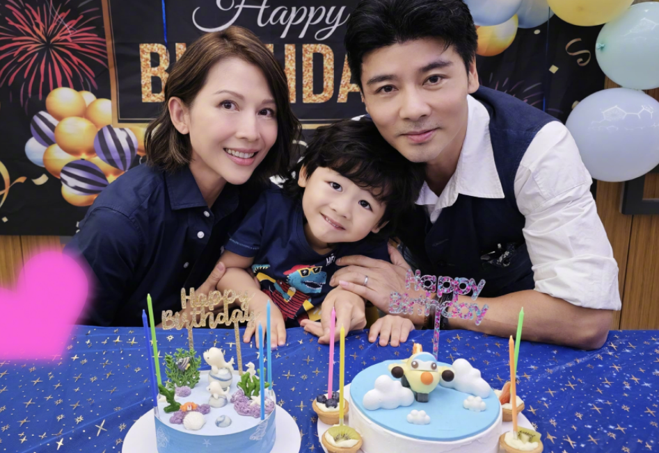 三胎4岁儿子有洁癖，经常会生病，蔡少芬：他连续半个月发烧40度